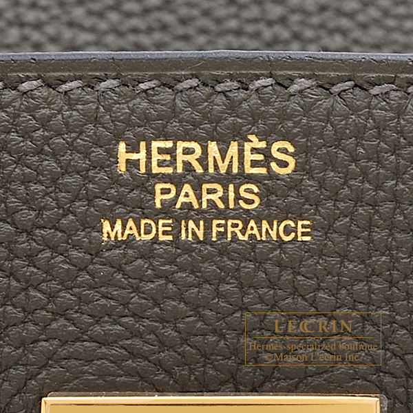 Hermes Birkin bag 30 Vert maquis Togo leather Gold hardware