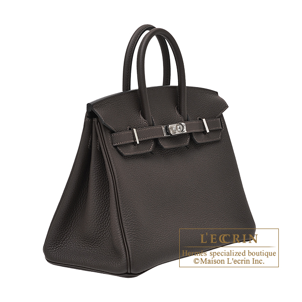 Hermès, Black Togo Birkin with Silver Hardware