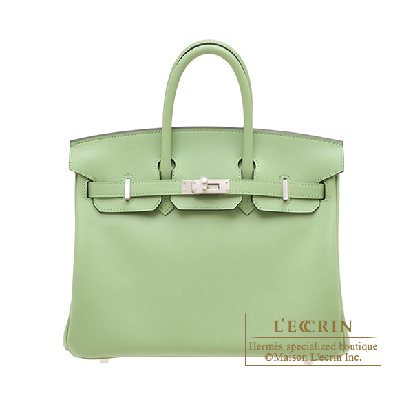 Hermes Birkin 25 Swift PHW Handbag