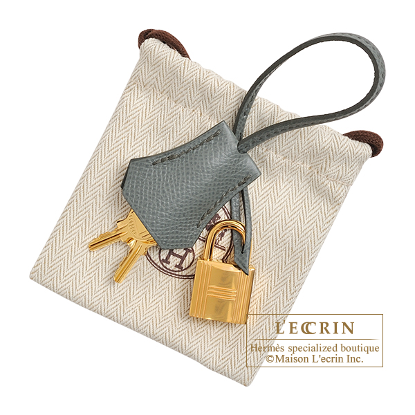 Hermes Birkin bag 30 Vert amande Epsom leather Gold hardware
