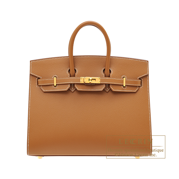 Hermes　Birkin Sellier bag 25　Gold　Epsom leather　Gold hardware