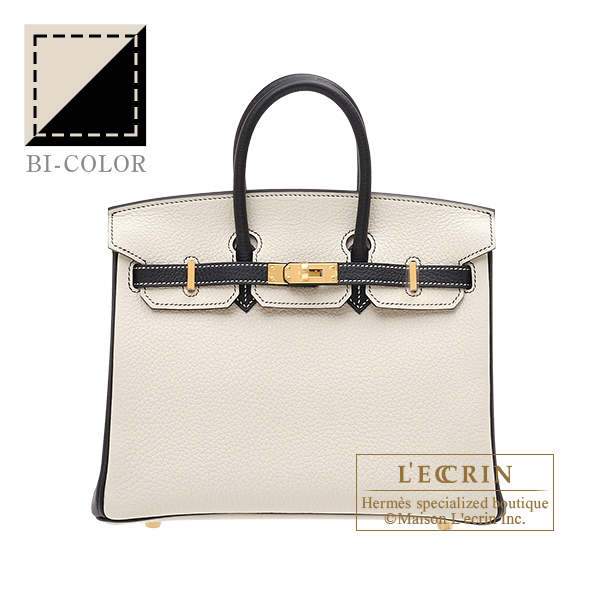 Hermes Birkin Bag Togo Leather Gold Hardware In Black