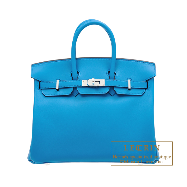 Birkin 25 Swift Blue Frida