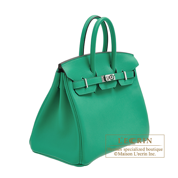 FWRD Renew Hermes Birkin 25cm Handbag in Lime Swift