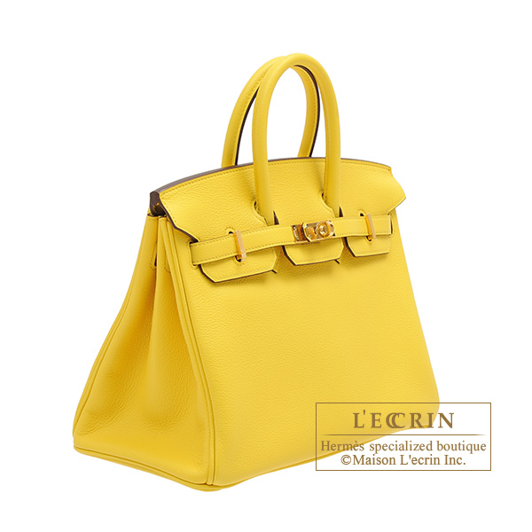 Jaune de Naples Navillo Birkin 25 Gold Hardware, 2019