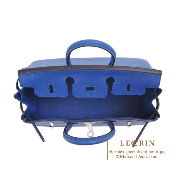 Hermes Birkin 25 Bleu France 