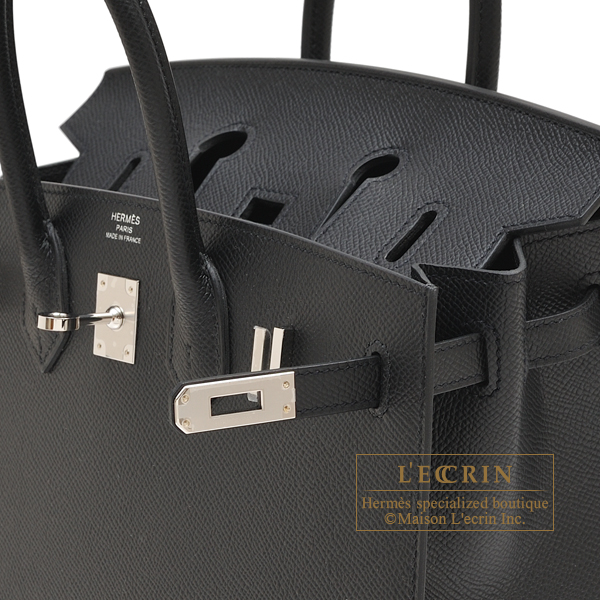 hermes birkin 25 black epsom