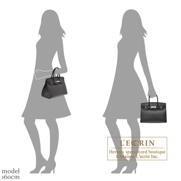 Hermes Birkin Sellier 30 Black Madame Gold Hardware in 2023