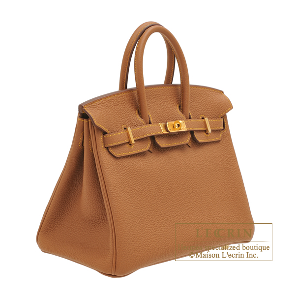 Hermes Birkin 25 Jaune Ambre Togo Gold Hardware #C - Vendome Monte Carlo