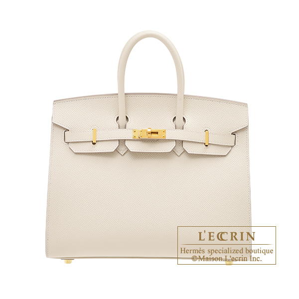 Hermes Birkin Sellier 25 Gold Epsom