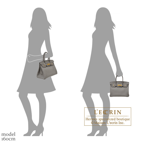 Hermes Birkin 30 Gris Meyer Togo Gold Hardware – Madison Avenue Couture