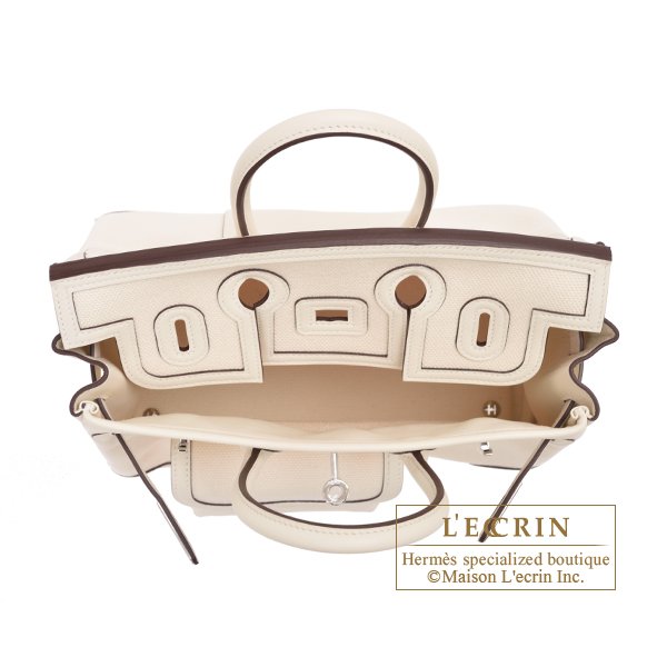 Hermes Cargo Birkin 25 Nata Toile Swift Phw, Luxury, Bags & Wallets on  Carousell