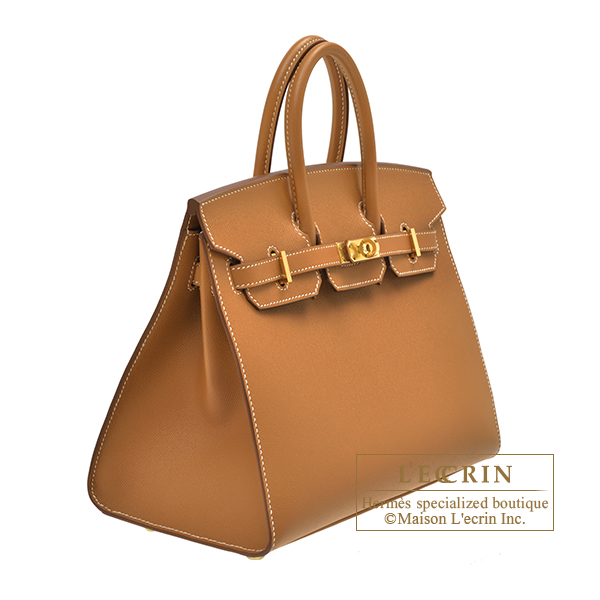 Hermes Birkin 25 Sellier Madame Leather Bag