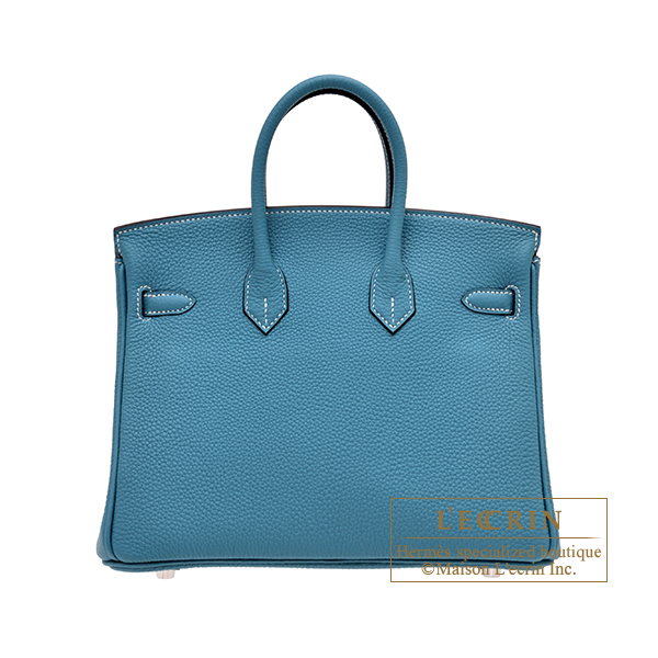 Hermes blue bag online