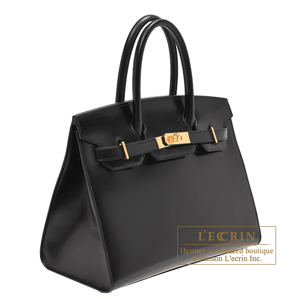 Hermes Birkin 30 Black Box Leather Gold Hardware | Hermes Bags