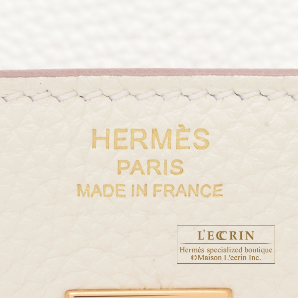 HERMÈS Kelly 25 handbag in Mushroom Togo leather with Gold hardware-Ginza  Xiaoma – Authentic Hermès Boutique