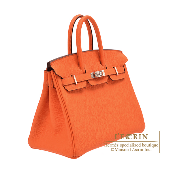 Hermes 25 birkin bag top