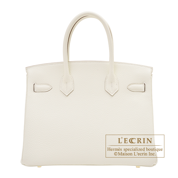 Hermes Togo Birkin 30 Mushroom