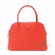 Hermes　Bolide bag 27　Rose jaipur　Epsom leather　Silver hardware