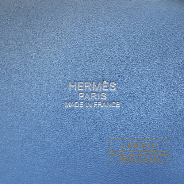 Hermès Clemence Bolide 31 - Blue Handle Bags, Handbags - HER545950