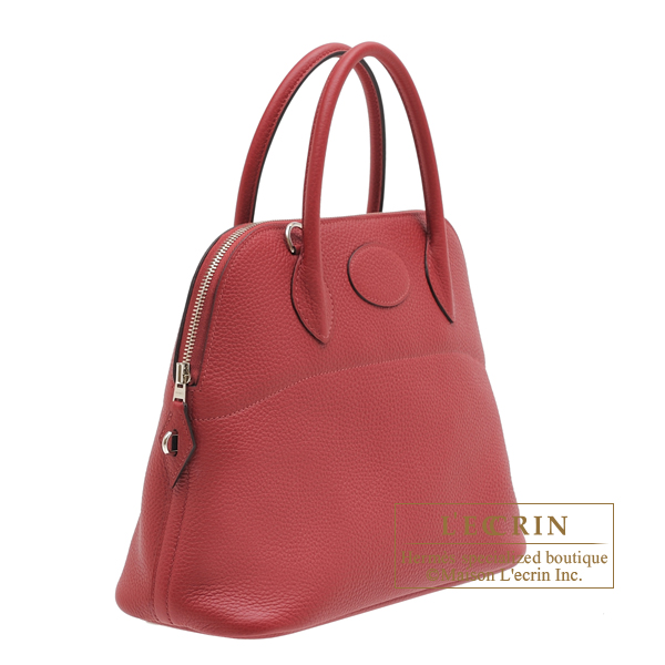 Ginza Xiaoma - Bolide 31 in Rouge Grenat Clemence leather