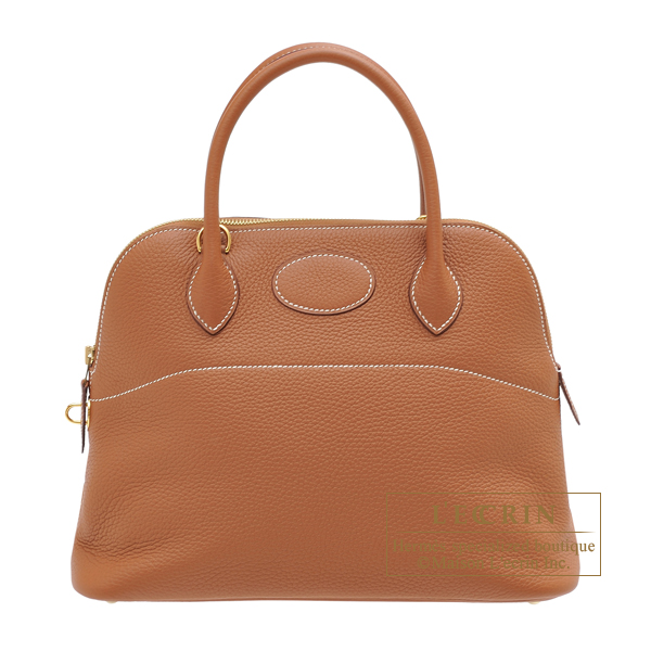 Hermes　Bolide bag 31　Gold　Clemence leather　Gold hardware