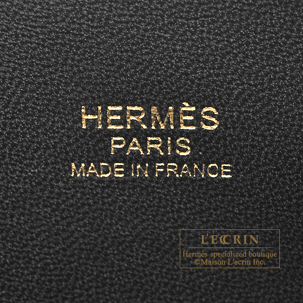 Hermes Bolide bag 27 Black Epsom leather Gold hardware