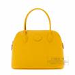 Hermes　Bolide bag 27　Jaune ambre　Epsom leather　Silver hardware