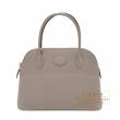 Hermes　Bolide bag 27　Gris asphalt　Epsom leather　Gold hardware