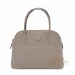 Hermes　Bolide bag 27　Gris asphalt　Epsom leather　Gold hardware