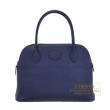 Hermes　Bolide bag 27　Blue encre　Epsom leather　Silver hardware