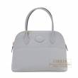 Hermes　Bolide bag 27　Blue glacier　Epsom leather　Gold hardware