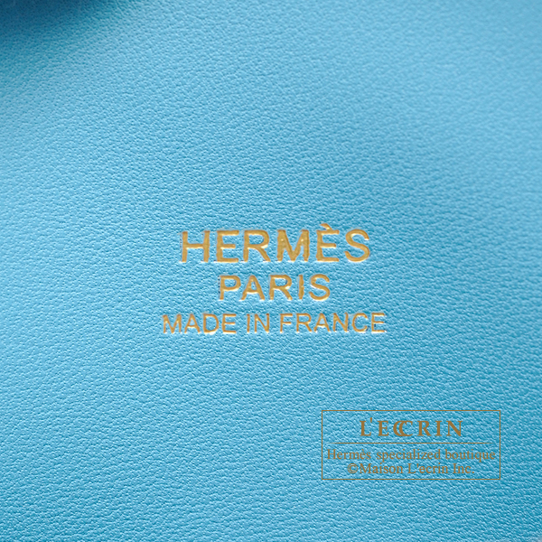 Brand New & Authentic Hermes Bolide 27 Blue du Nord Epsom Leather Gold  Hardware #hermes #hermessingapore #hermessg #hermesindonesia…