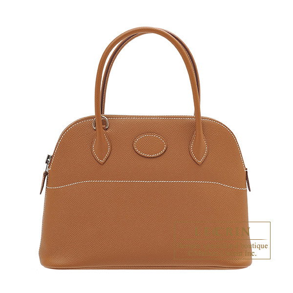 Hermes　Bolide bag 27　Gold　Epsom leather　Silver hardware