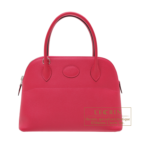 HERMES Bolide 27 Epsom Rouge H