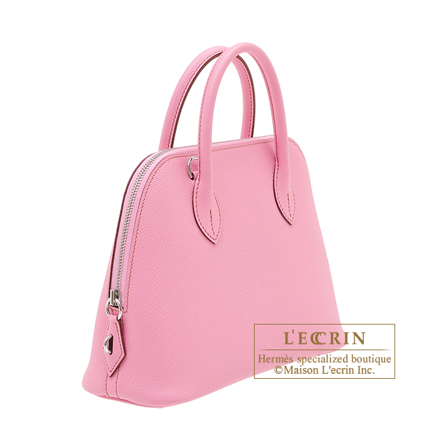 Hermes Pink Epsom Leather Bolide 1923 25 Satchel Bag Hermes