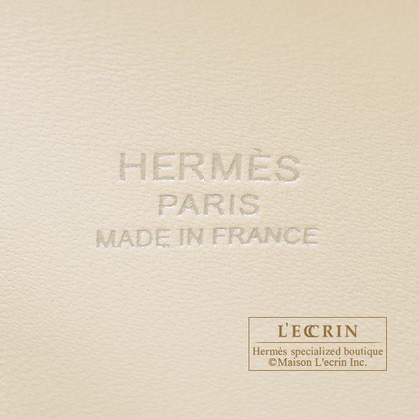 Hermes Mini Bolide 1923 Bag Verso Mushroom & Biscuit Evercolor Leather –  Mightychic