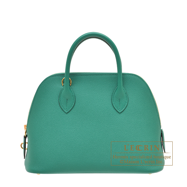 Hermes　Bolide bag 1923 25　Vert Jade　Epsom leather　Gold  hardware