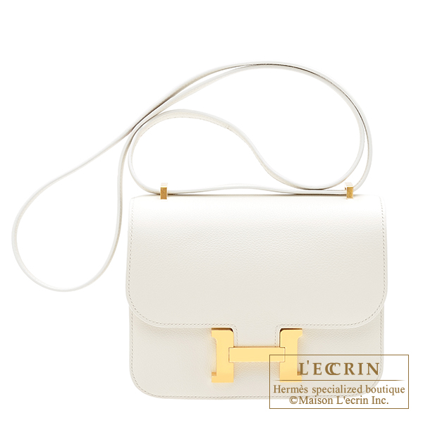 Hermes Constance Bag White Leather | 3D model