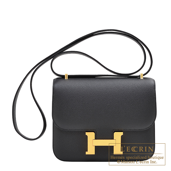 Hermès Constance Mini 18cm Black Epsom Gold Hardware – Coco Approved Studio