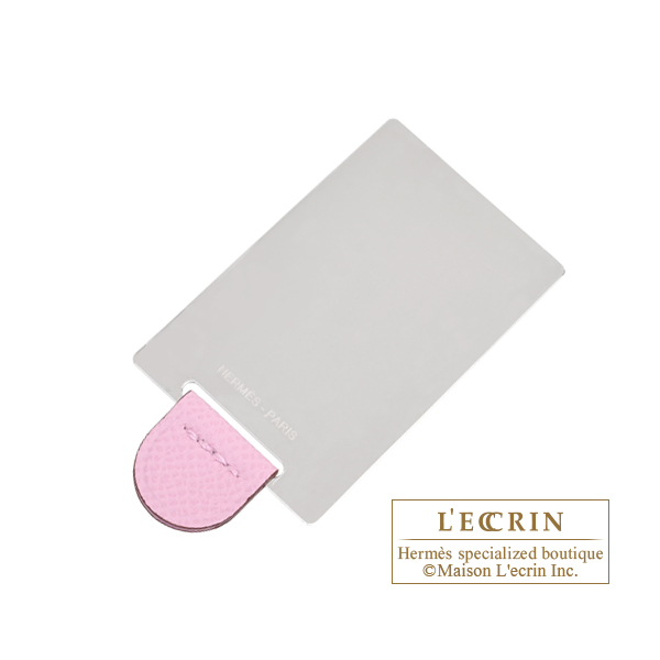 Hermes Constance 3 mini Mirror Mauve sylvestre Epsom leather Silver hardware