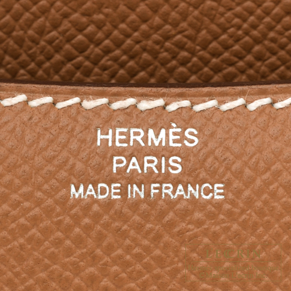 Hermes Constance mini Mirror Gold Epsom leather Silver hardware