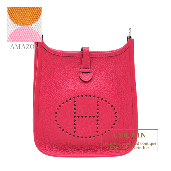 Hermes, Bags, Hermes Clemence Evelyne Tpm Rouge Sellier