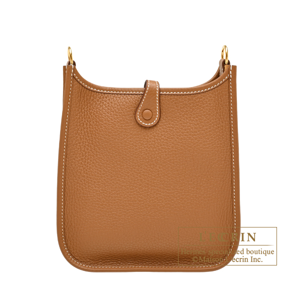 Hermes Evelyne Amazon bag TPM Gold Clemence leather Gold hardware Bandouliere 85cm