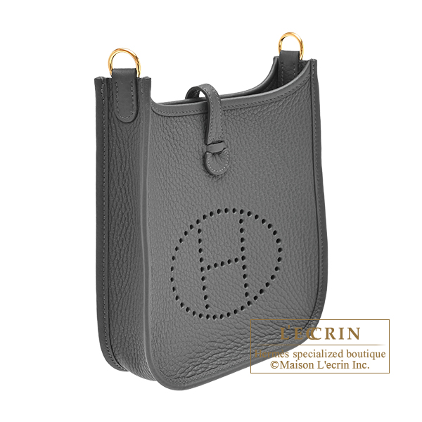 Hermes Evelyne Amazon bag TPM Vert mangrove Clemence leather Gold hardware Bandouliere 111cm
