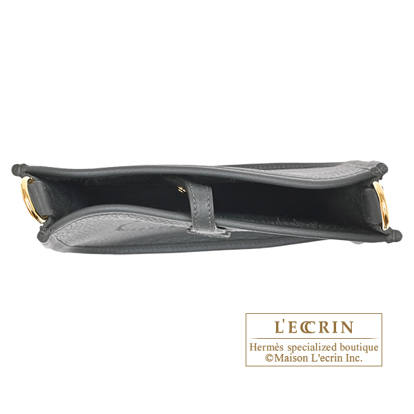 Hermes Evelyne Amazon bag TPM Vert mangrove Clemence leather Gold hardware Bandouliere 111cm