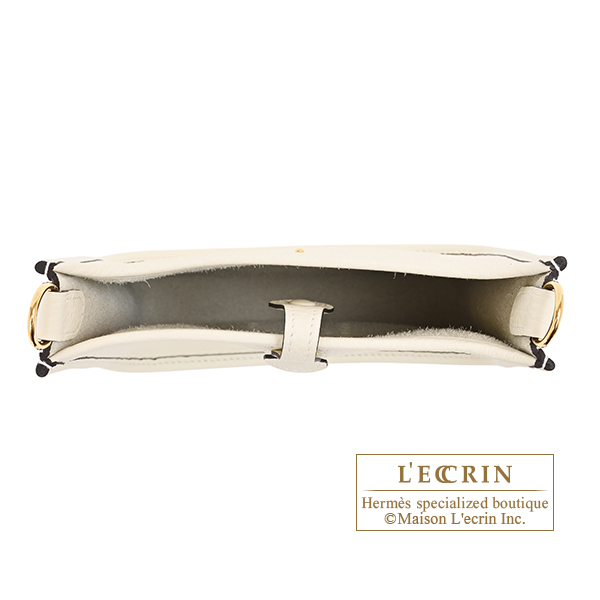 Hermes Evelyne Amazon bag TPM Cream Clemence leather Gold hardware Bandouliere 111cm
