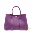 Hermes　Garden Party bag 30/TPM　Anemone　Negonda leather　Silver hardware