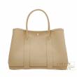 Hermes　Garden Party bag 36/PM　Trench　Country leather　Silver hardware
