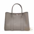 Hermes　Garden Party bag 36/PM　Etain　Epsom leather　Silver hardware